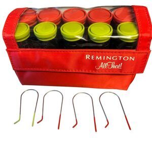 Remington All That Hot Roller Curler Set 4 Clips *Works*